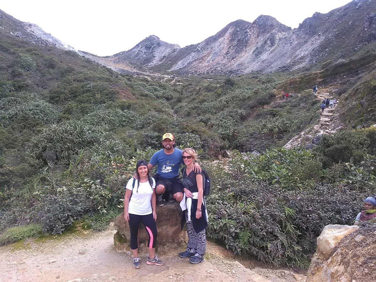 Mt Sibayak crater trek